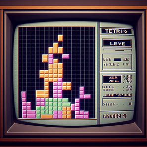 Classic Video Games Tetris (1984)