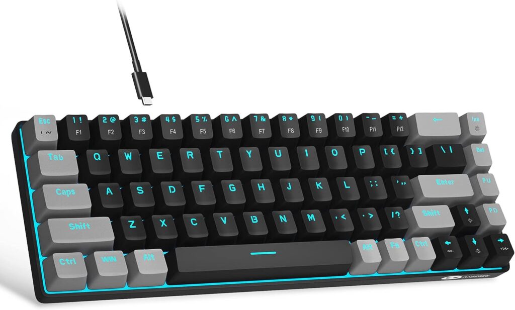 keyboard color for gaming MageGee Portable 60% Mechanical Gaming Keyboard
