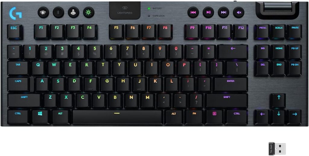 keyboard color for gaming Logitech G915 TKL
